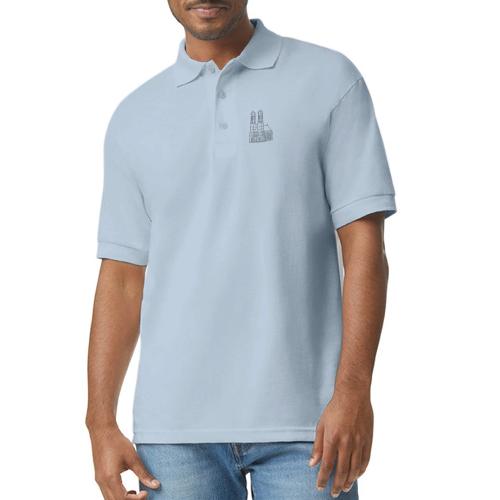 Munich Frauenkirche - Gildan Unisex 50/50 Jersey Polo