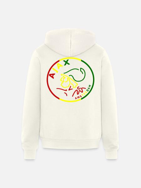 ajax amsterdam - Unisex Full Zip Hoodie - vintage white