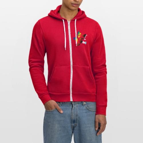Keegan Theatre Pride Logo + Icon - Unisex Full Zip Hoodie