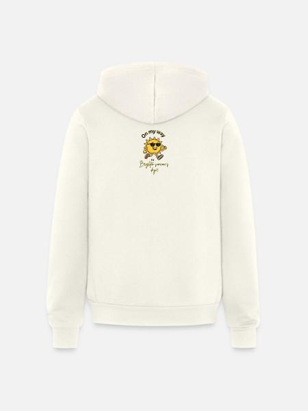 Sunkissed - Unisex Full Zip Hoodie - vintage white