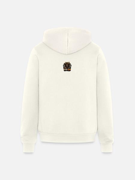 Grind Mode Warrior Hustle - Unisex Full Zip Hoodie - vintage white