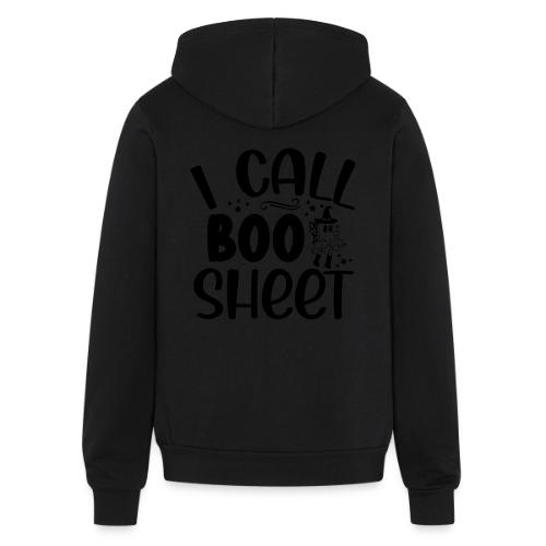 I call boo sheet - Unisex Full Zip Hoodie