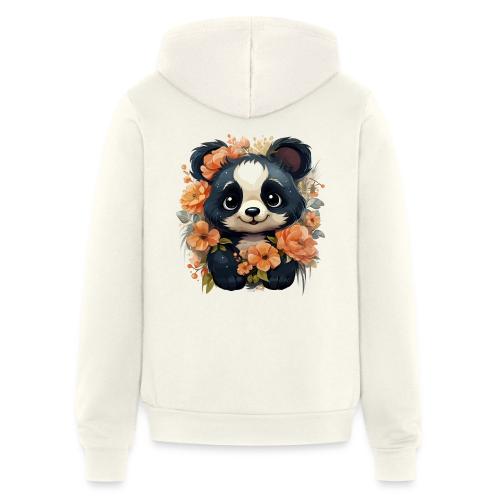 Panda Blossom Harmony - Unisex Full Zip Hoodie