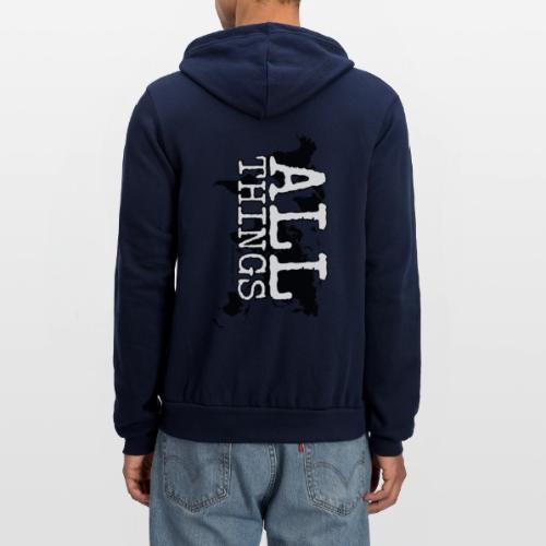 All Things World Map - Unisex Full Zip Hoodie