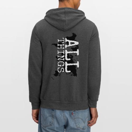 All Things World Map - Unisex Full Zip Hoodie