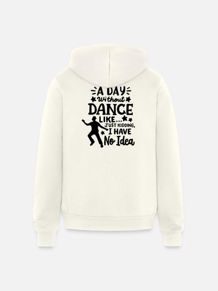 Dance Dancer Dancing - Unisex Full Zip Hoodie - vintage white