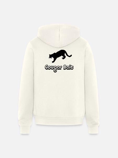 Cougar Bait - Unisex Full Zip Hoodie - vintage white