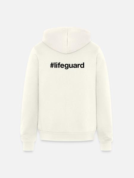 LIFEGUARD - Unisex Full Zip Hoodie - vintage white