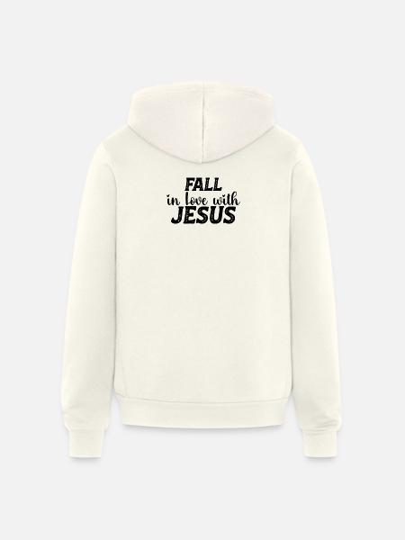 Please provide design image - Unisex Full Zip Hoodie - vintage white