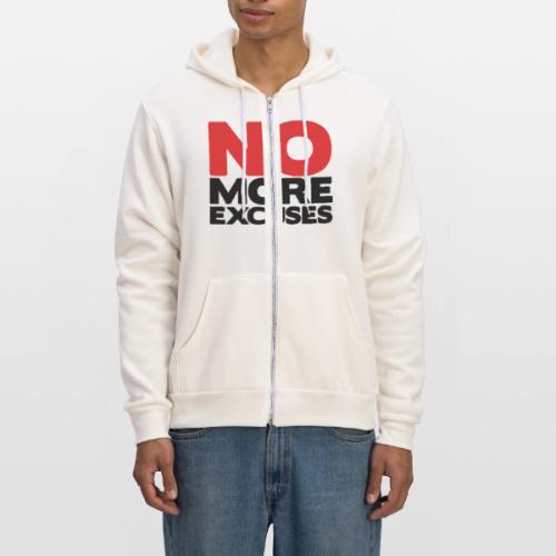 No More Excuses - Unisex Full Zip Hoodie