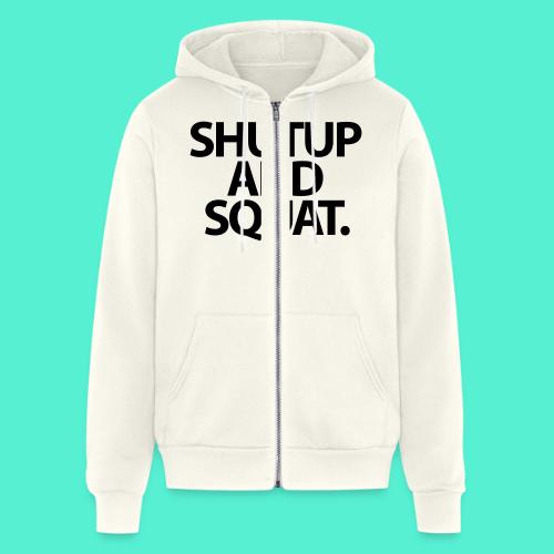 Shutup type Gym Motivation - Unisex Full Zip Hoodie