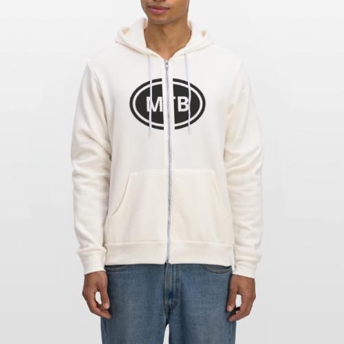 MTB Oval Logo - Unisex Full Zip Hoodie