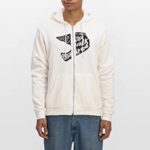 MTB Slang Helmet - Unisex Full Zip Hoodie