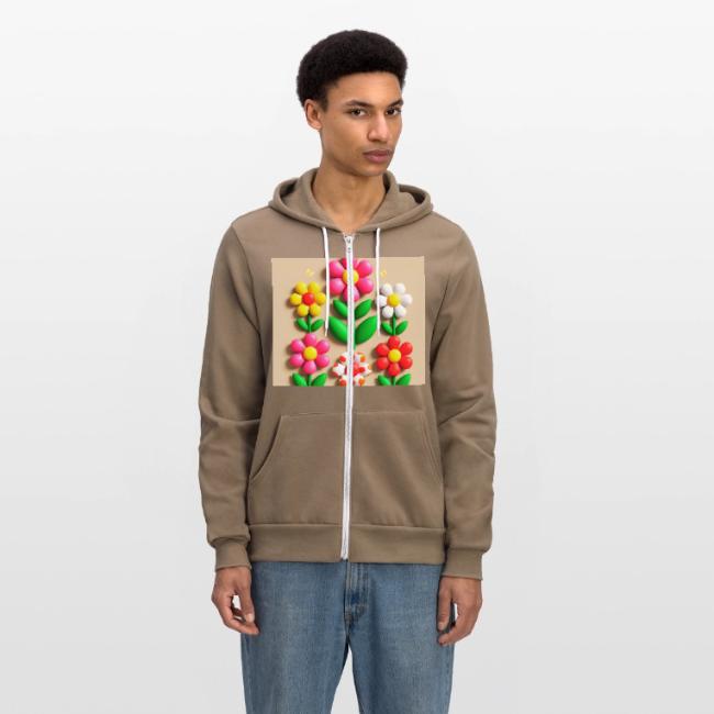 3D Flowers and Butterflies in Amber, Floral Design