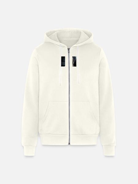Selfi yamma - Unisex Full Zip Hoodie - vintage white
