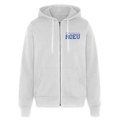 AOEU Collegiate Lockup (Dark Blue) - Unisex Full Zip Hoodie
