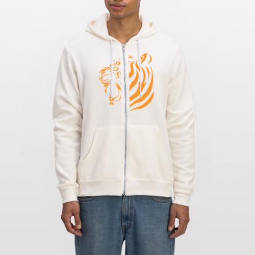 Wild Tiger Souvenirs: Roaring Memories - Unisex Full Zip Hoodie