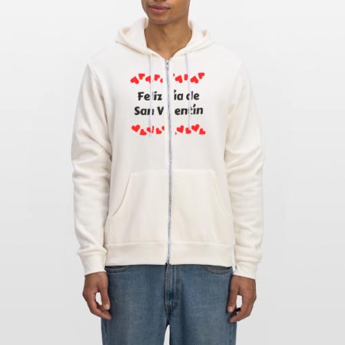 February Celebrating Valentine's Day, February 14 - Unisex Full Zip Hoodie