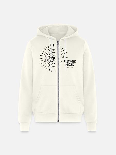 Guardian - Unisex Full Zip Hoodie - vintage white