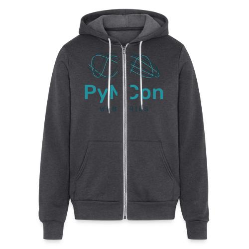 PyMCon Webseries 2023 - Unisex Full Zip Hoodie
