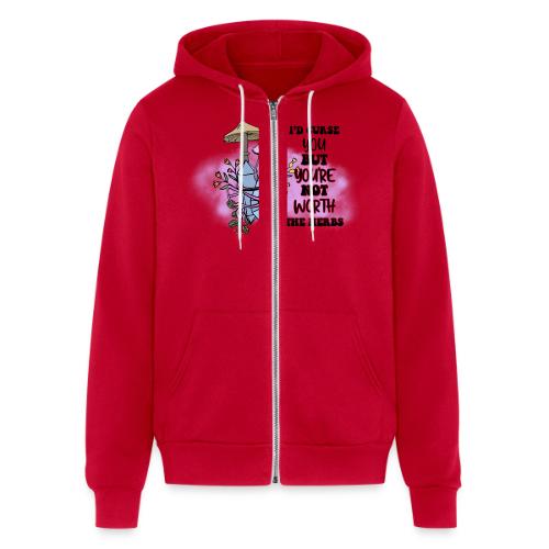 I'd Curse You, But... - Unisex Full Zip Hoodie
