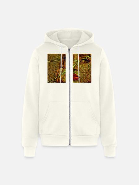 FashionTrend24 - Unisex Full Zip Hoodie - vintage white