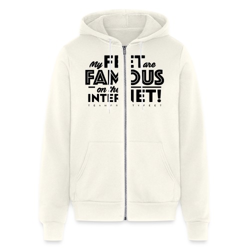 My Feet Are Famous On The Internet! - Bella + Canvas Unisex Full Zip Hoodie