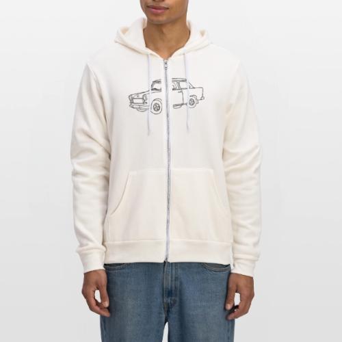 Car Trabant - Unisex Full Zip Hoodie