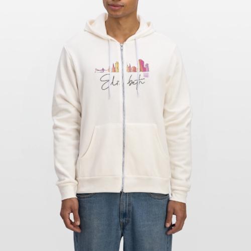 Elizabeth Skyline 03 - Unisex Full Zip Hoodie