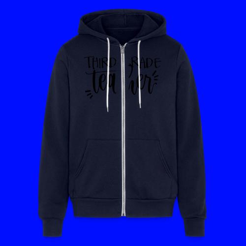 Third Grade Teacher T-Shirts - Unisex Full Zip Hoodie
