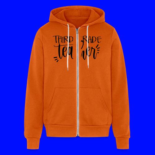 Third Grade Teacher T-Shirts - Unisex Full Zip Hoodie