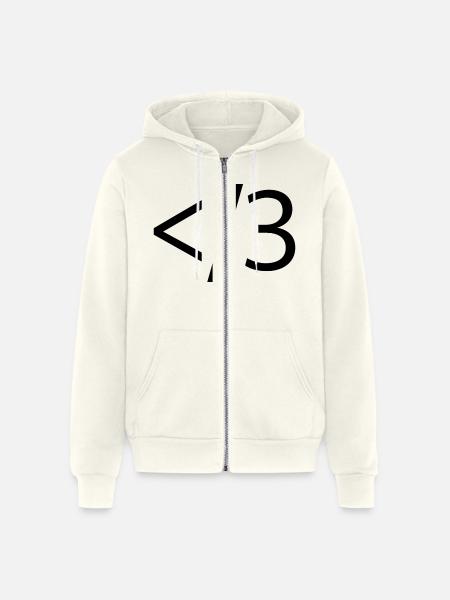 Broken Dark Heart - Unisex Full Zip Hoodie -