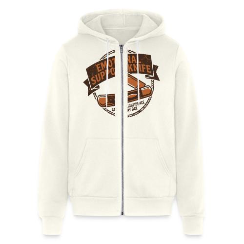 Emotional Support Knife - Funny EDC Pocket Knife - Unisex Full Zip Hoodie