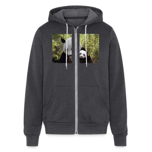 panda - Unisex Full Zip Hoodie