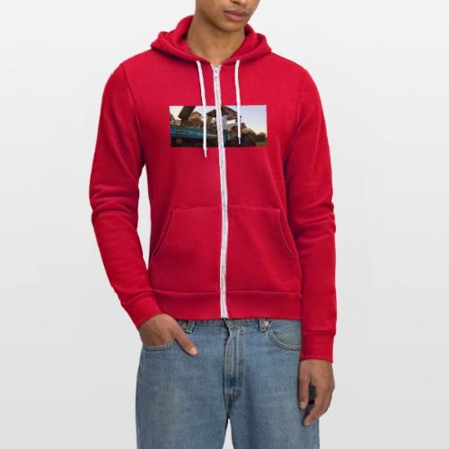Towel of My Own (Tractor) - Unisex Full Zip Hoodie