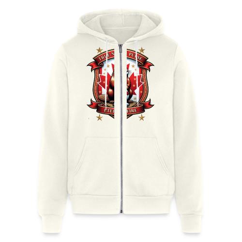 Canada Beaver Crest T-Shirt, Pride Badge Gift - Unisex Full Zip Hoodie