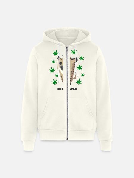 High Ena - Unisex Full Zip Hoodie - vintage white