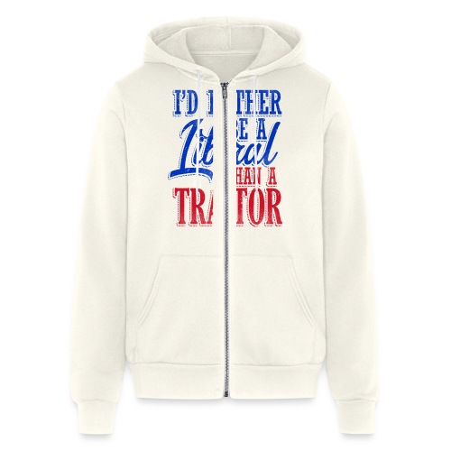 Rather Be A Liberal - Bella + Canvas Unisex Full Zip Hoodie