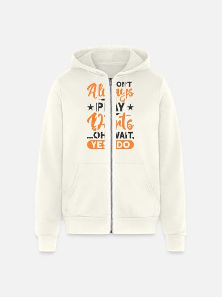 Darts Dart Player - Unisex Full Zip Hoodie - vintage white