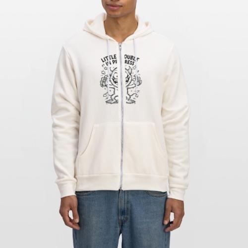 Playful Mischief Demon Illustration - Unisex Full Zip Hoodie