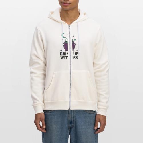 Drink Up Witches t-shirt - Unisex Full Zip Hoodie