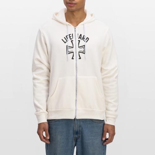 Lifeguard Cross Emblem - Unisex Full Zip Hoodie