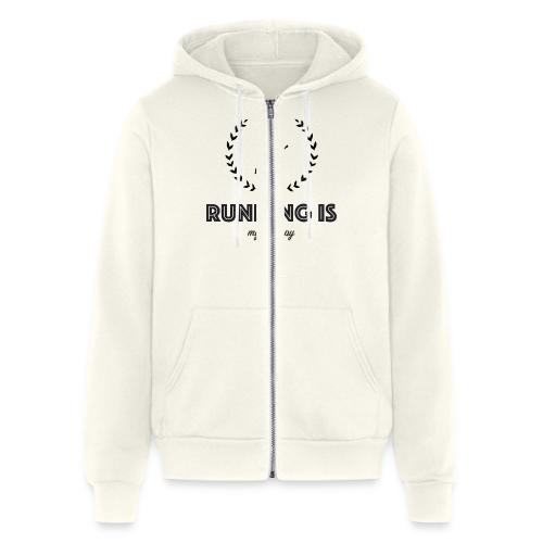 Running is my therapy - Unisex Full Zip Hoodie
