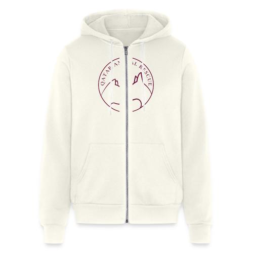 Merch with Maroon Logo - Unisex Full Zip Hoodie