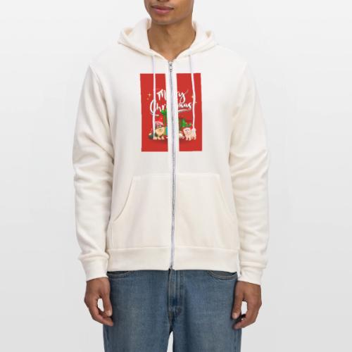 Merry Christmas - Unisex Full Zip Hoodie