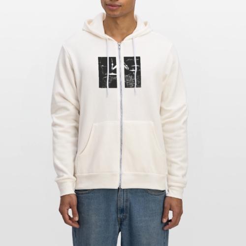 Landon Hall On Drums - Unisex Full Zip Hoodie