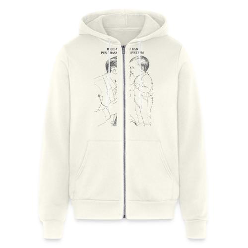 Dad Joke Blueprint T-Shirt - Unisex Full Zip Hoodie