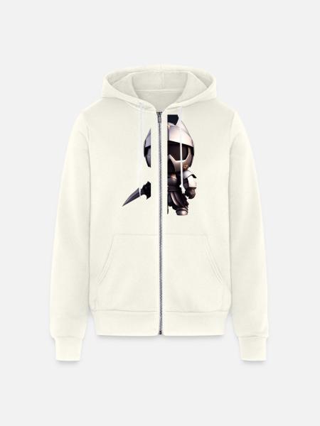 War World - Unisex Full Zip Hoodie - vintage white