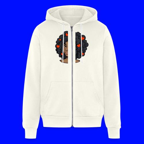 love black women - Unisex Full Zip Hoodie