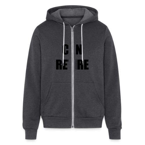 retire - Unisex Full Zip Hoodie